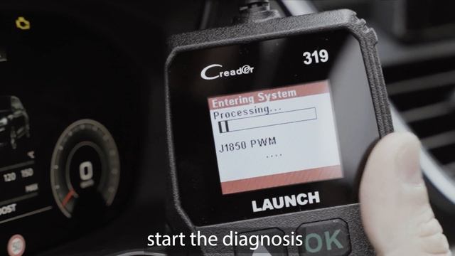 LAUNCH CREADER 319 | Read out and delete errors | OBD2 Scanner смотреть онлайн