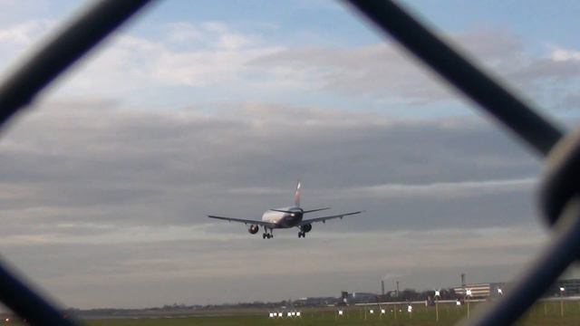 Aeroflot A321 Landing Heathrow HD смотреть онлайн