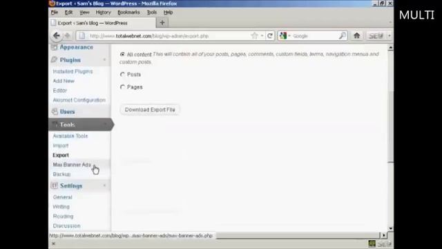 How to Transfer Content From One Wordpress Blog to Another смотреть онлайн