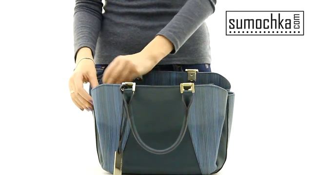 Сумка Alessandro Beato M361 1069 1297 grey aqua смотреть онлайн
