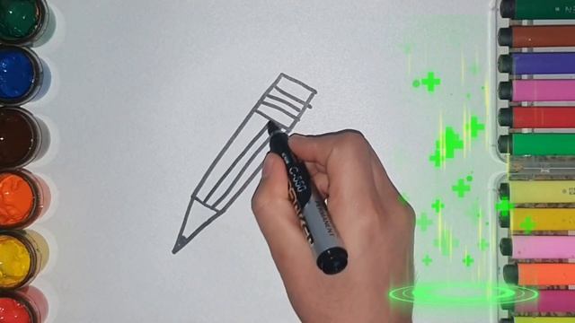 Bolalar uchun qalam rasm chizish | нарисовать картинку карандашом для детей | How to draw a pencil смотреть онлайн