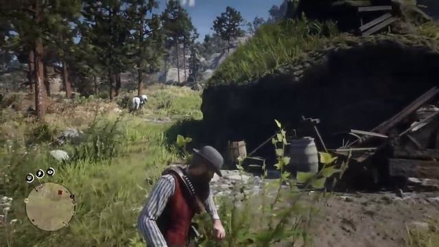RED DEAD REDEMPTION 2 - MYSTERIOUS HILL HOME/HOBBIT HOUSE (THE BEST SECRETS & EASTER EGGS) смотреть онлайн