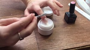Как укрепить ногти акриловой пудрой? | Укрепление ногтей пудрой с AliExpress