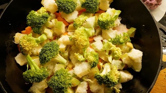 ?️Овощное РАГУ с МЯСОМ в казане в духовке. ТАКОЙ КАПУСТЫ ВЫ ЕЩЕ НЕ ВИДЕЛИ. ВКУСНО и ПОЛЕЗНО