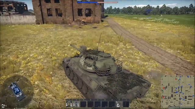 Warthunder Leopard 1 vs T-10M смотреть онлайн