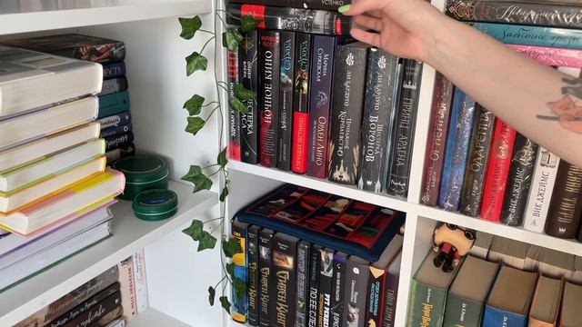 КНИЖНЫЕ ПОЛКИ | расставляем покупки, мини перестановка и обзор | итоги розыгрыша смотреть онлайн