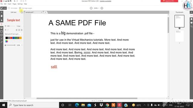 How to Edit PDF files free || Best pdf editor 2022 || ICE Cream PDF editor || @haseen khadouli 2.0 смотреть онлайн