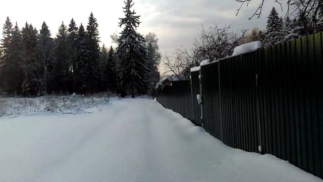 На Ниве по снежной целине приехали на дачу. смотреть онлайн