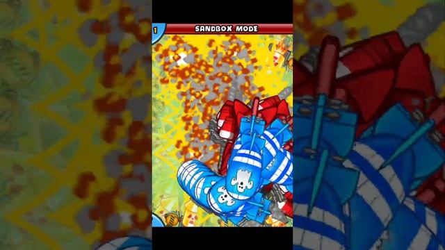 So many explosion for the big one against the ZOMG! | Bloons TD Battles #Shorts смотреть онлайн