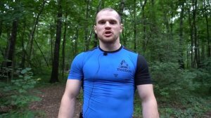 Жим гири стоя. Как накачать мощные плечи? Мужское упражнение с гирей. Shoulder press, kettlebell.