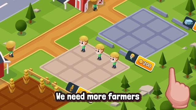 Kolibri games - Idle Farm tycoon 1920x1080 20s смотреть онлайн
