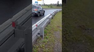 Съезд со Мкада на Волоколамское шоссе и заезд с Волоколамского шоссе на Мкад Кортеж Кирилла Дмитрие