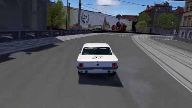 Assetto Corsa Prague Mustang 67 vs Mustang 67 смотреть онлайн