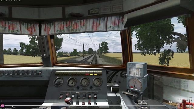 На электричке ЭР2 Trainz19.1440p