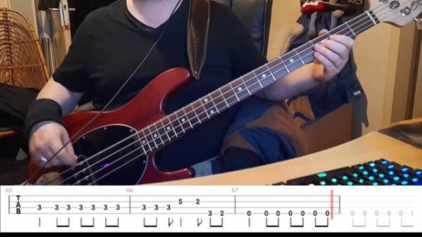 Megadeth - Family Tree (Bass Cover w/ Bass Tabs)