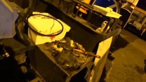 Меняю помпу на ISUZU ELF