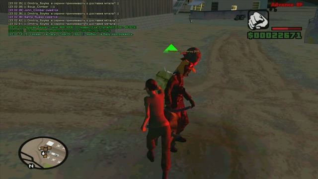 №512 Рестлер Закеев "Казанова" Алексей: GTA SAMP Advance RP RED - Кикбоксинг банана смотреть онлайн