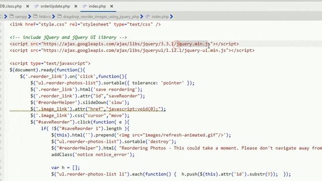 Drag and Drop Reorder Images using jQuery, Ajax, PHP & MySQL смотреть онлайн