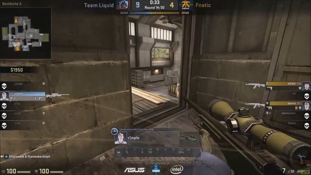 S1mple 2K Noscopes - Graffiti On CACHE In New Update!