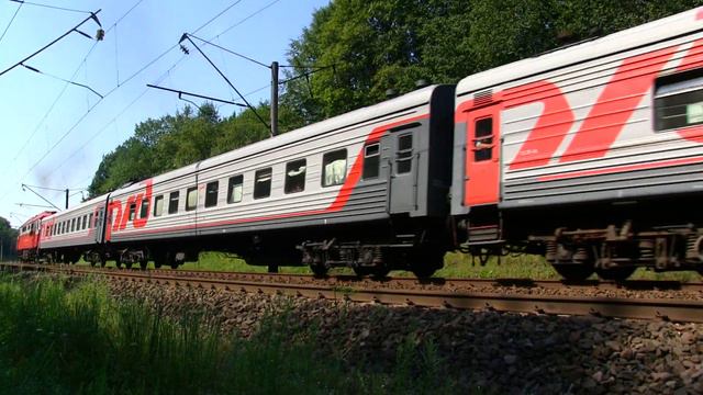 ТЭП70-0347 Москва - Калининград / TEP70-0347 Moscow - Kaliningrad смотреть онлайн