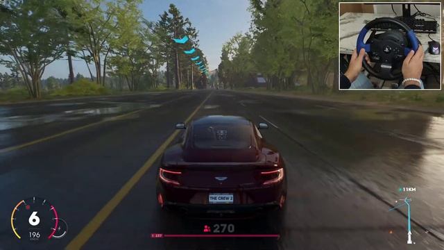 ASTON MARTIN VANQUISH - The Crew 2 | Thrustmaster T150 Pro Gameplay смотреть онлайн