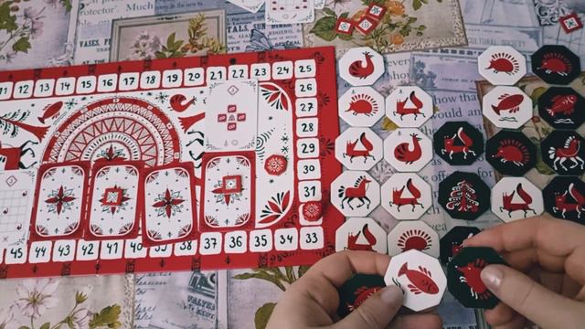 Играю соло в настольную игру Мезень. смотреть онлайн