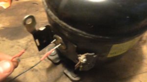 Как запустить компрессор с холодильника без пускового реле.