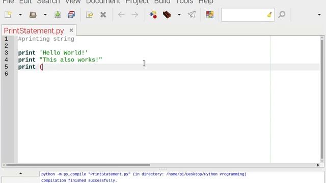 Python Coding Part1 - Print statements смотреть онлайн