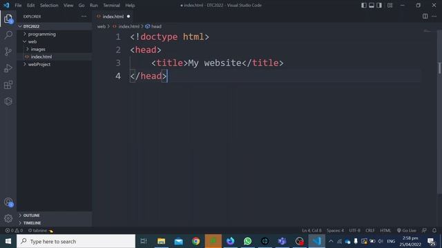 html css (1) setup Intro & Visual Studio Code setup смотреть онлайн