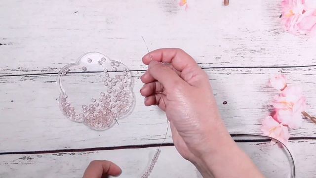 DIY HeadBand/МК Ободок из хрустальных бусин-Gila DIY смотреть онлайн