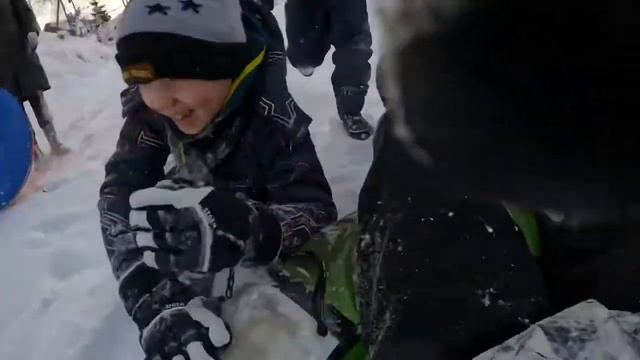 Зима 2022. Пучеж. Горка