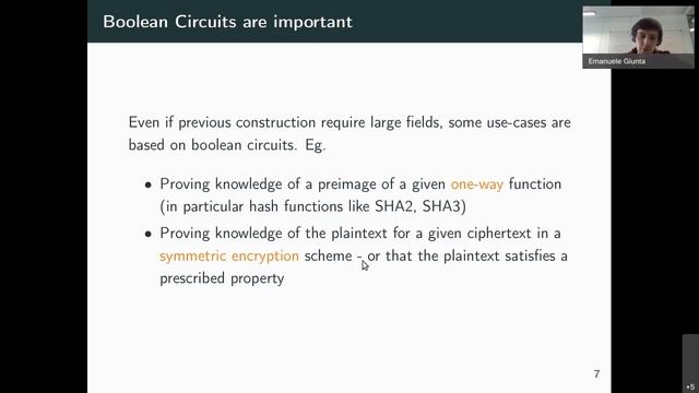 "On Interactive Oracle Proofs for Boolean R1CS Statements" - Emanuele Giunta смотреть онлайн