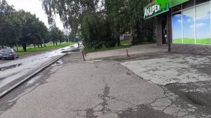 Прогулка с пр. Октябрьский на пр. Дружбы.Новокузнецк.