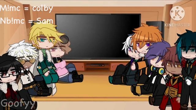 Obey me reacts to m!mc and Nb!mc as Sam and Colby | 2/? |Goofyy | смотреть онлайн
