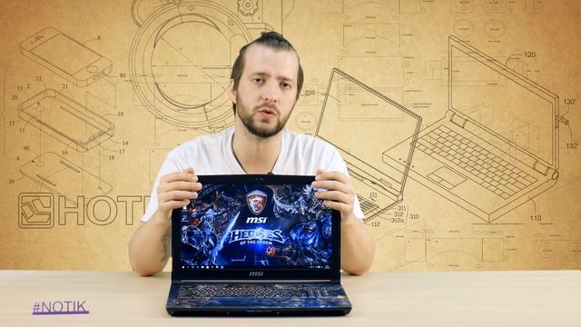 Экспресс-обзор ноутбука MSI GE62 6QF-050RU Apache Pro Heroes смотреть онлайн