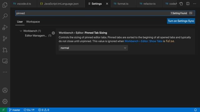 VS Code tips — The pinned tab sizing settings смотреть онлайн