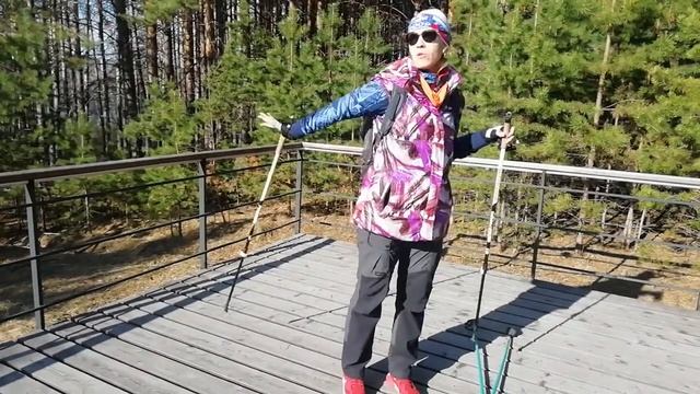 Скандинавская ходьба для начинающих. Как выбрать палки смотреть онлайн