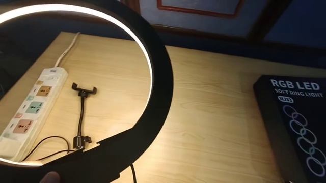 RGB LED Soft Ring Light смотреть онлайн