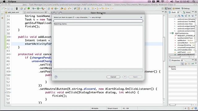 Adding a location with android and java смотреть онлайн