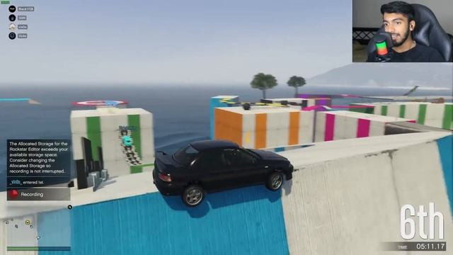 Parallel Racing??? | Gta 5 Stunt Race Tamil -Black FOX смотреть онлайн