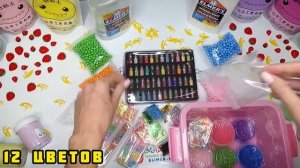 РАСПАКОВКА набора 38 предметов 6 СЛАЙМОВ DIY SLIME KIT! Набор для создания СЛАЙМА.