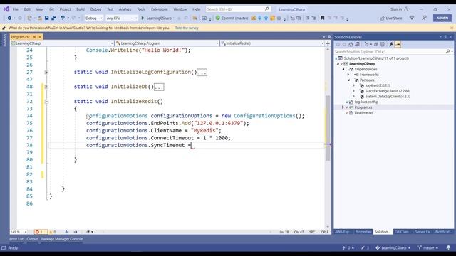 How to connect with Redis server using C sharp | C Sharp Tutorials смотреть онлайн