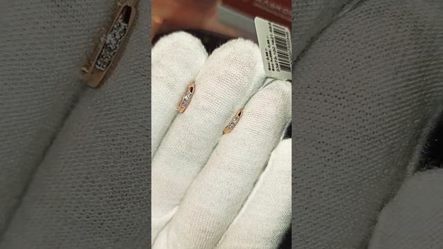 Детские серьги из золота с бриллиантами смотреть онлайн