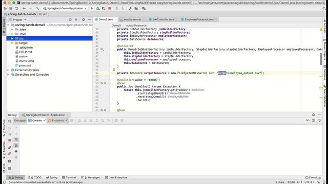 How to solve complex problem using multi steps in Spring Batch? смотреть онлайн