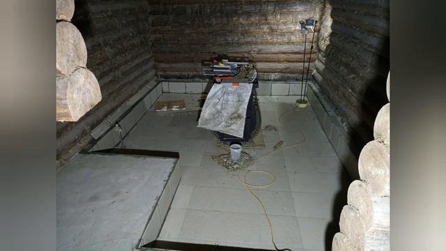 Баня долгострой. Ставлю печь. смотреть онлайн