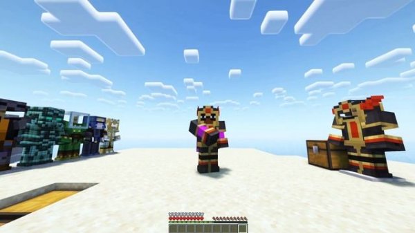 Minecraft: MC STORY MODE ARMORS MOD | Minecraft Mods Showcase 1.19.3