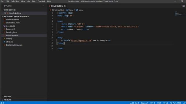 How to create links in HTML | How to link one page to another page in HTML | HTML Hyperlink tag смотреть онлайн