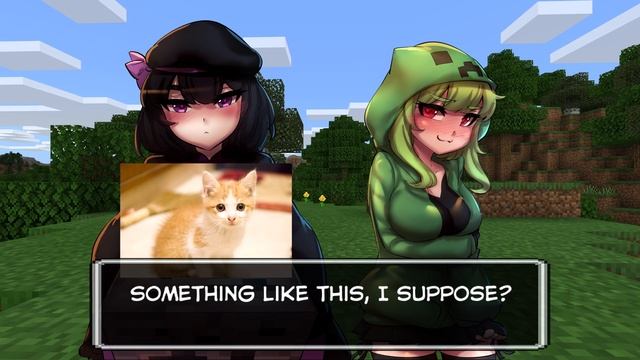 MINECRAFT ANIME: Creeper & Endergirl Answer YouTube Comments! смотреть онлайн