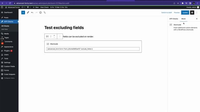 How to exclude ACF sub fields in front end forms with Advanced Forms for ACF смотреть онлайн