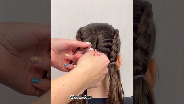 ??Short Video Cute Easy Simple Braided Butterfly Hairstyle??#short #shorts #shortvideo #hair смотреть онлайн